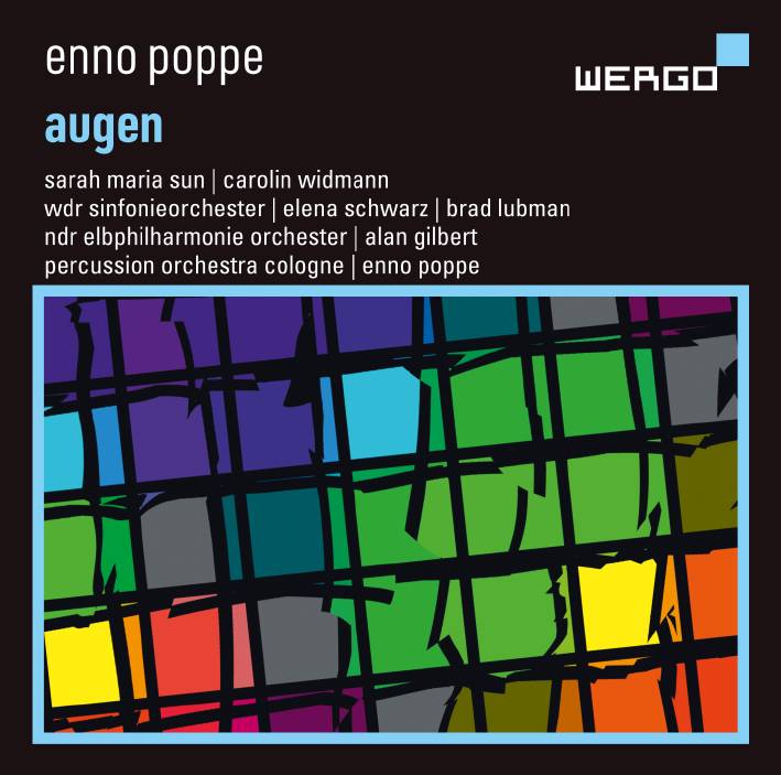  CD Cover Poppe, augen mit Zeichnung