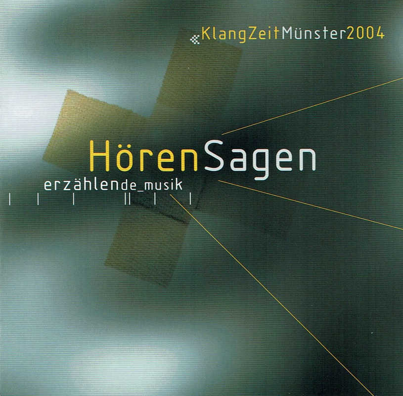 CD Cover Kreuz mit Linien